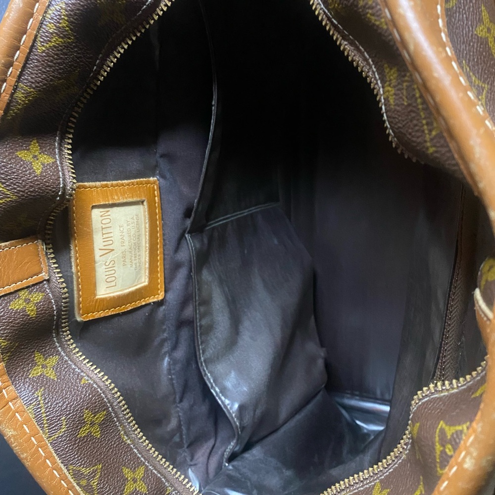 Authentic Vintage Louis Vuitton Monogram Brown Tan Messenger/Travel Bag - Picture 12 of 17